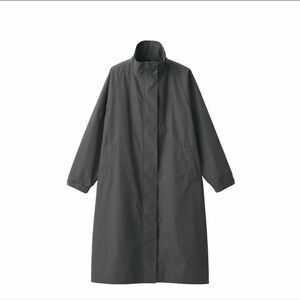 MUJI water-repellent stand collar coat NWOT